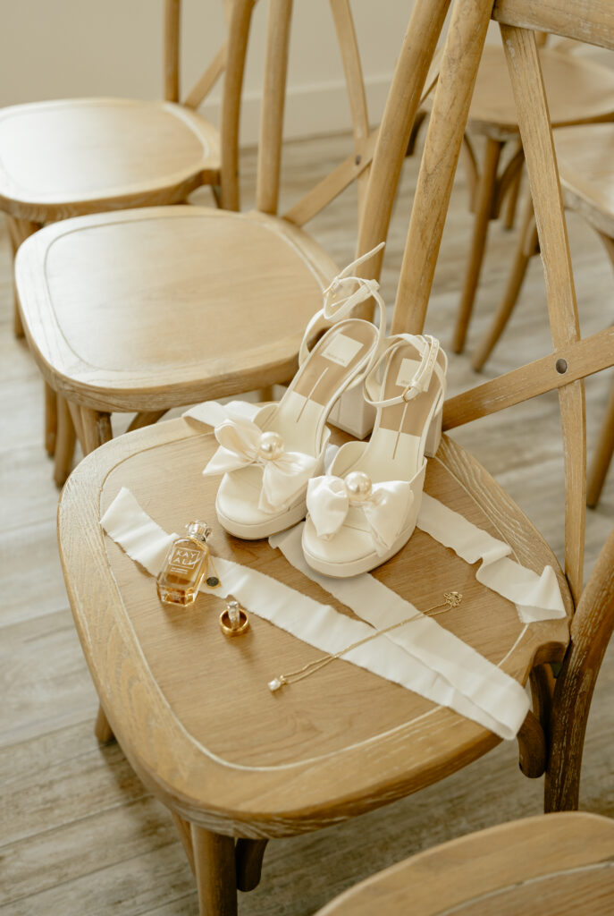 Warm soft details for a Wildberry Farm wedding
